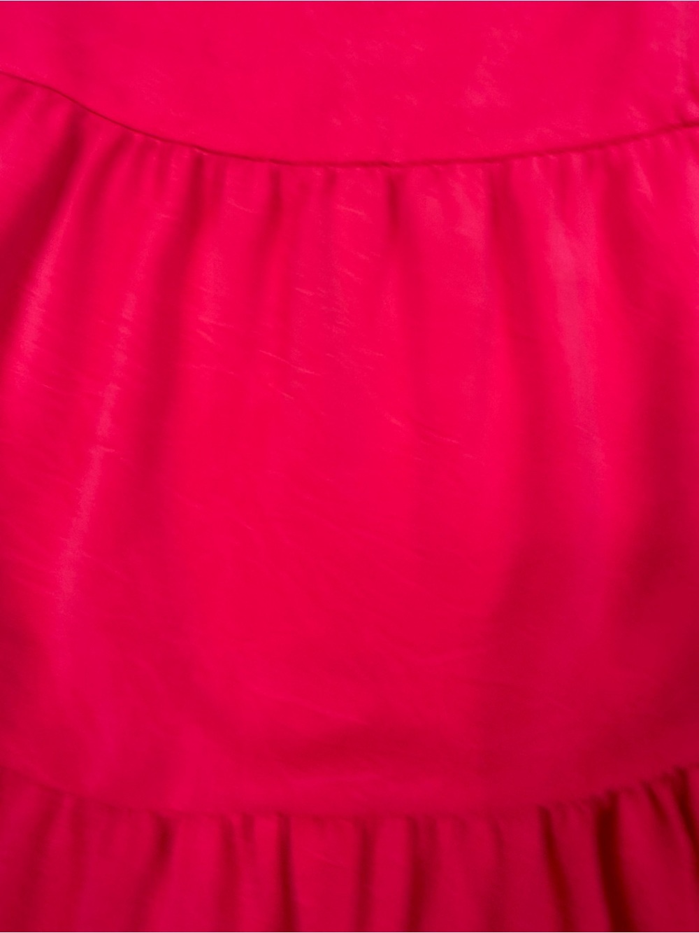 Fuchsia Ruffle-Sleeve Tiered Mini Dress - Picture 5 of 8